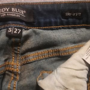 Judy Blue Mid Rise Skinny Fit Distressed Jeans  (5/27) worn once